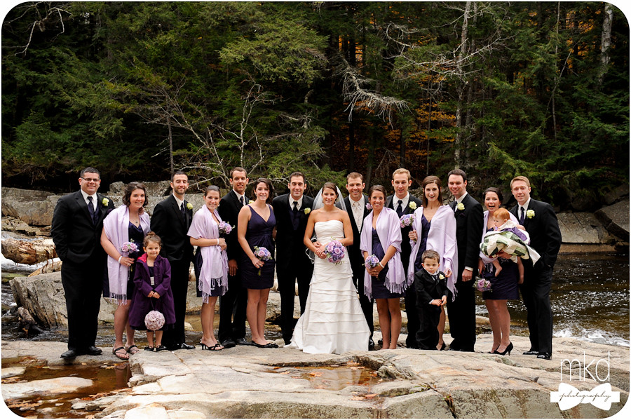 Wedding Family Portrait - Jackson Falls, NH