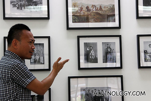 Yak Aik-Wee as a museum curator
