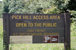 Pick Hill Sign
