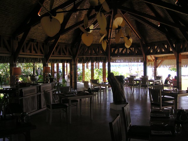 Te Pahu Restaurant, St. Regis Bora Bora
