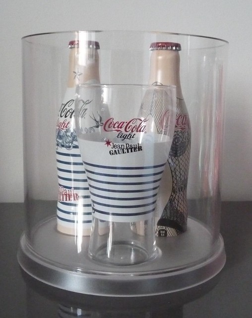 Coca Cola Jean-Paul Gaultier BeNeLux 2012 Coke aluminium bottle Boxed Set
