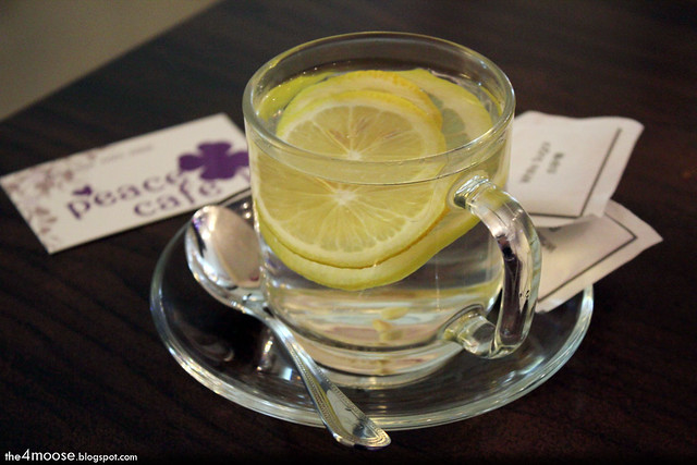 Peace Cafe - Lemon Water