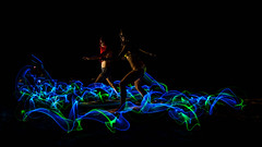 Turimetta Beach Lightpainting Model shoot - 2012.05.12