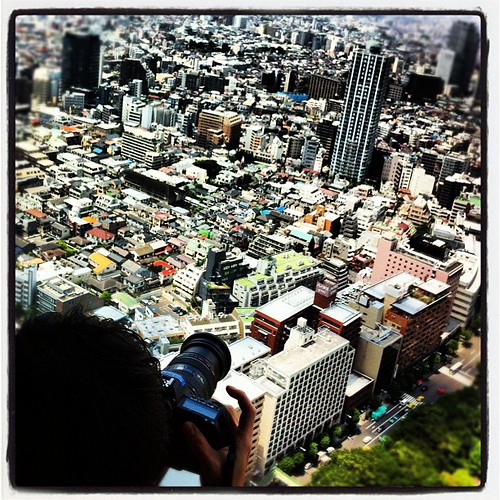 Capturing the Tokyo cityscape from the skies