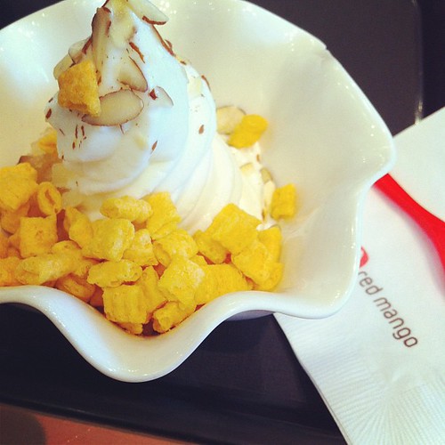 Crunchy lemon craze from #redmango