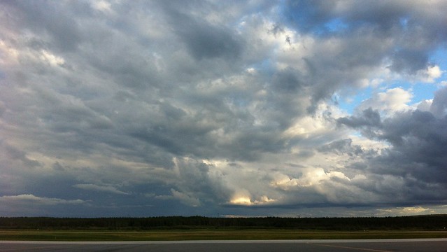 Epic Sky at Deer Lake Airport
