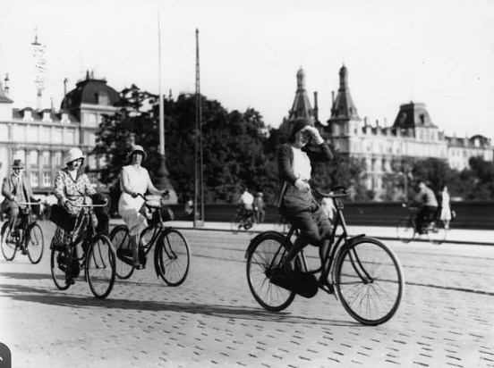 Danish Bicycle History - Nørrebrogade