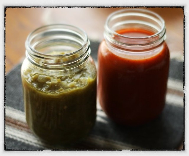 Red & Green Chile Sauce