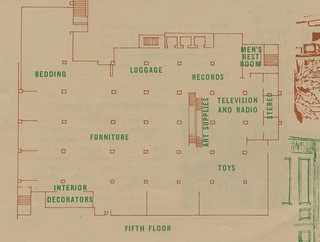 Robertson's Fifth Floor Map