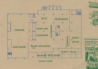 Robertson's Sixth Floor Map