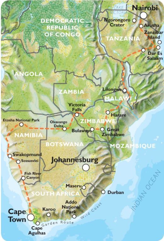 Africa 2012 Map