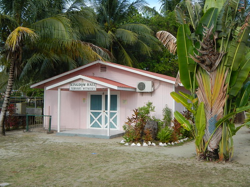 Jehovah's Witness Kingdom Hall on Caye Caulker