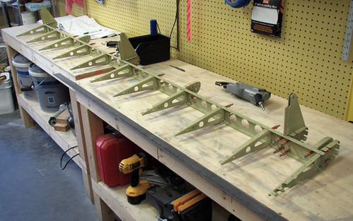 Right Flap Final Assembly Begins