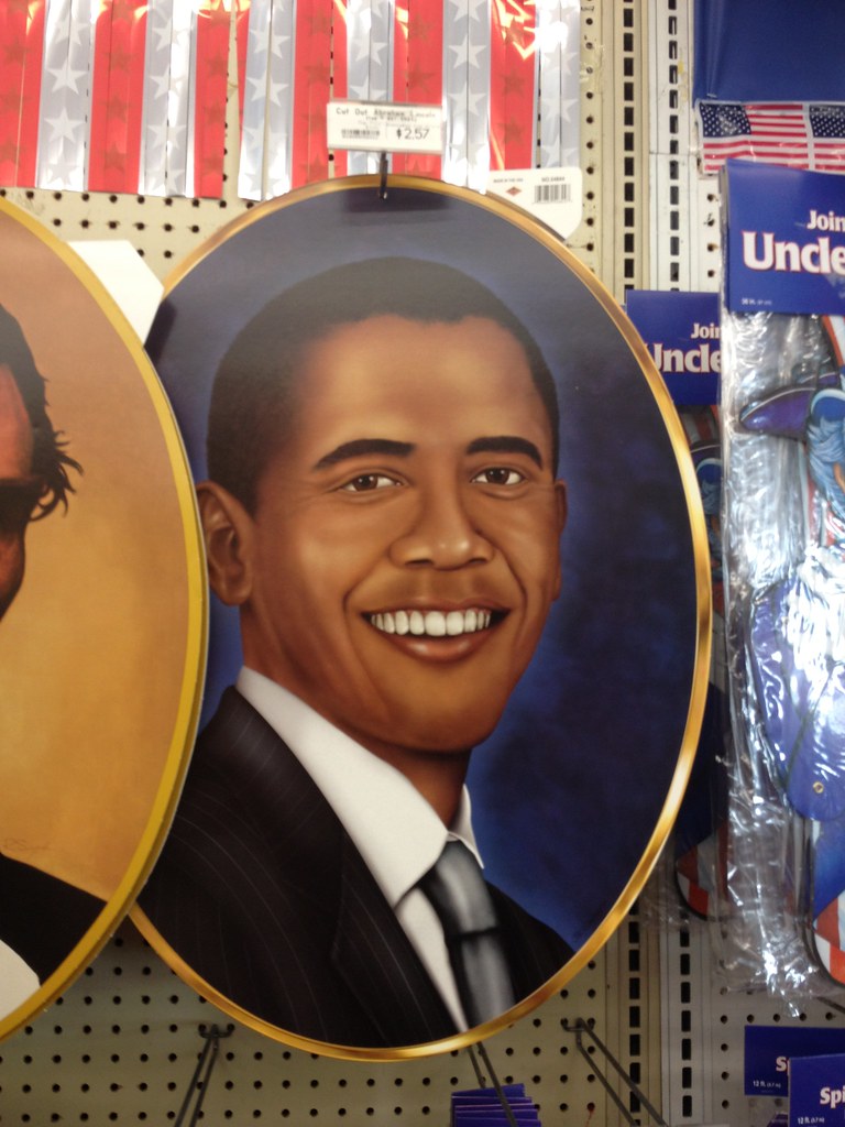 Fourth of July & Summer Products: Barack Obama Paper Wall Hanging