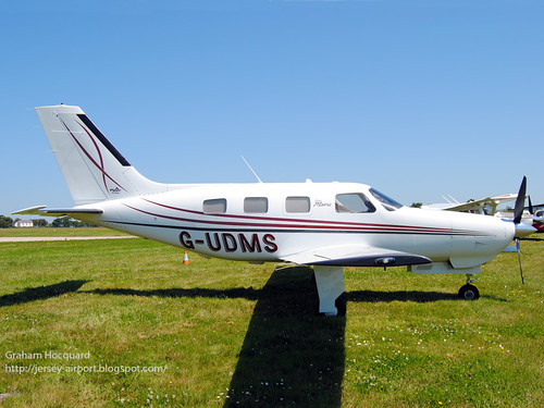 G-UDMS Piper PA-46R-350T Malibu by Jersey Airport Photography