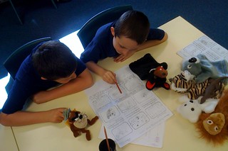 Storyboarding with puppets, 2011