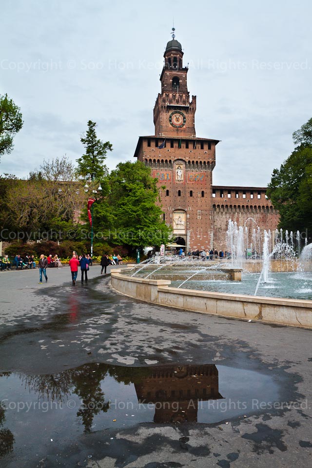 Castello Sforzesco @ Milan, Italy