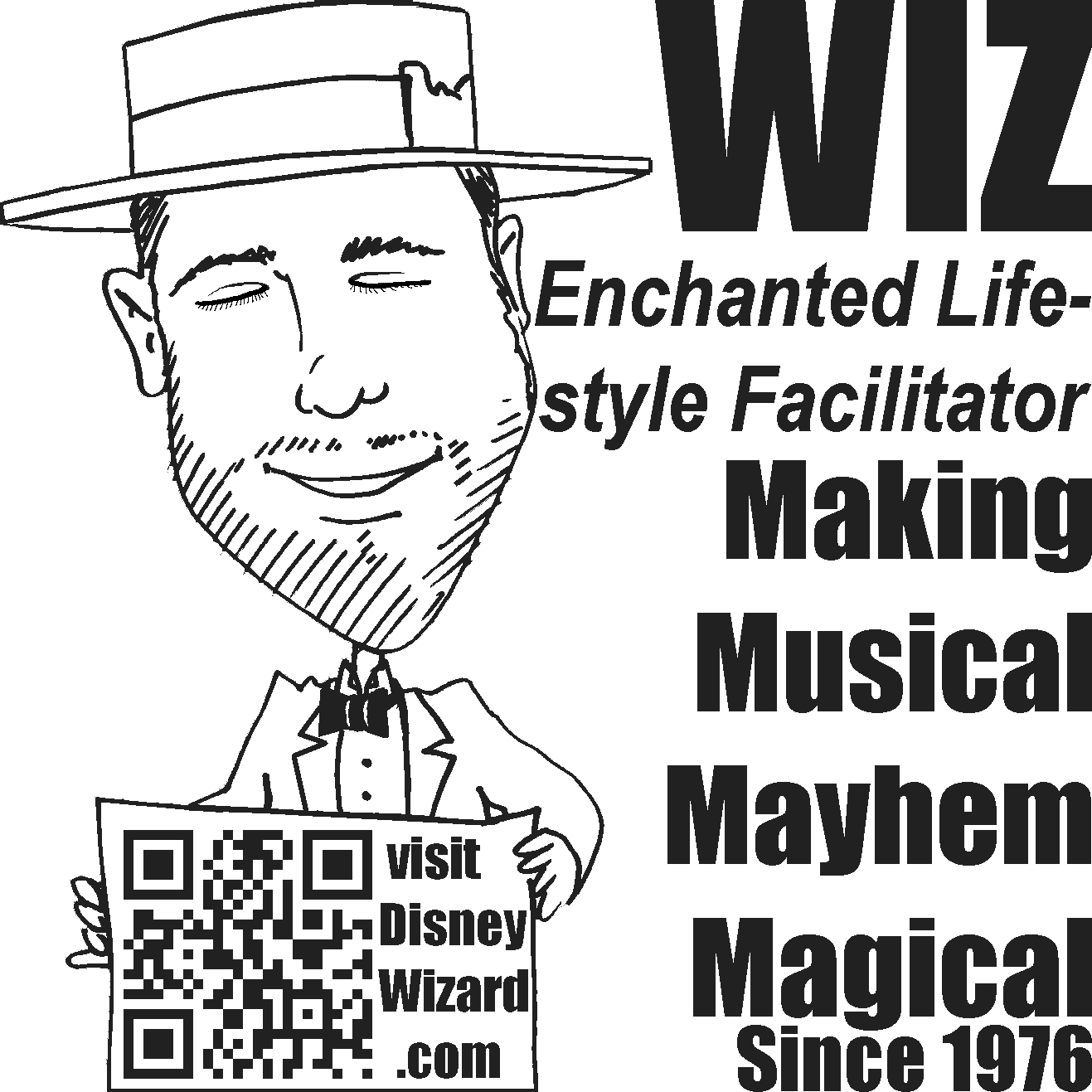 Wiz animated profile, life size