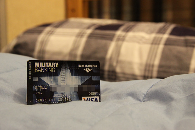 Bank of America Debit Card: Air Force