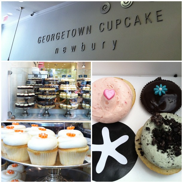 Tried out #Georgetown #cupcakes on #newburyst today. Not bad and better than #SweetCupcakes. #allthingsfluffy #frosting #foodporn #cupcakeheaven #instagood #instafood #ohnomnomnom #yum #nomnation yummy #picoftheday #photooftheday