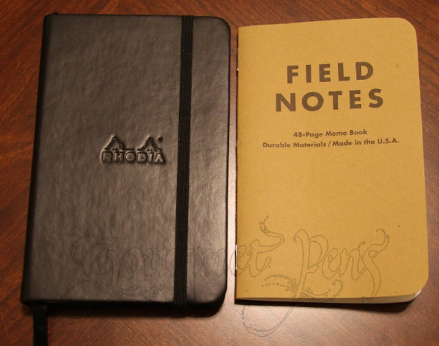 Field Notes vs. Rhodia Webbie A6
