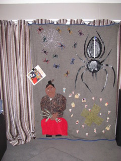 Story blanket display at Rehua