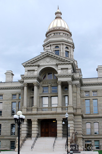 The Wyoming State House in Cheyenne