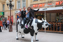 Arbat Street - Sur la vache du My-My Restaurant ! ^^