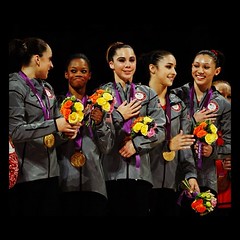 July 31, 2012 - I love gymnastics!!! #teamusa #olympics #gold #london2012 #fab5