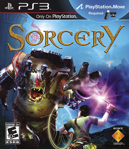 Sorcery: arte de caixa para PS3