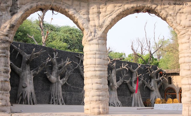 Arches and Structures at the Phase 3, Rock Garden, Chandigarh, India