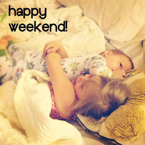 happy weekend sleepy kids