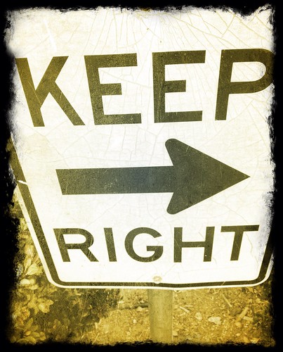 Keep Right by Damian Gadal