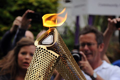 The Olympic Torch. Bolton 31 May - 1 June 2012