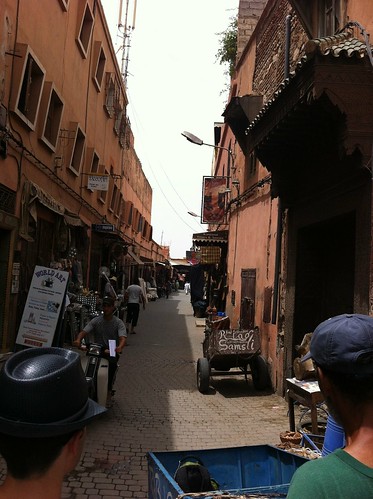 Arrival in Marrakech