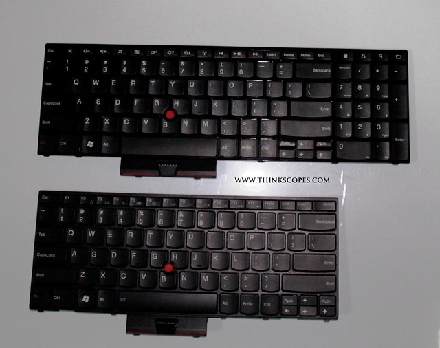ThinkPad Edge E520 keyboard versus ThinkPad X1 Keyboard