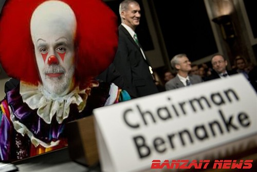 SCARY BERNANKE AT HEARING by Colonel Flick