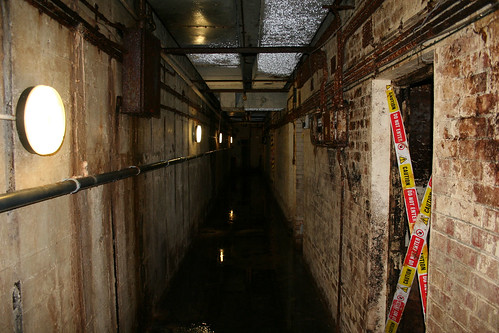 Lower level corridor