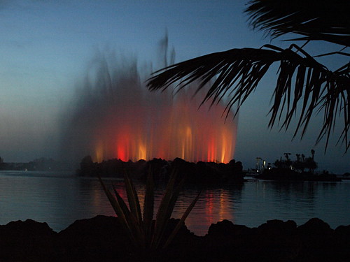Fountain, Lago Martianez, Puerto de la Cruz