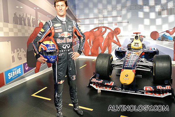 Australian Formula 1™ driver, Mark Webber