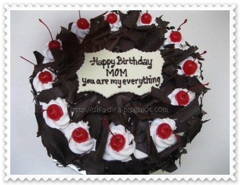 black forest mom by DiFa Cakes