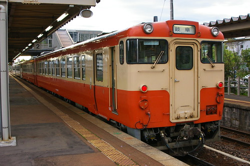 JR Central kiha40series(6300s, Ordinary color) in Unuma, Kakamigahara, Gifu, Japan /May 3,2012