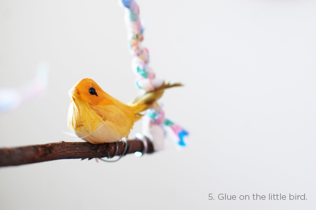 diy: sweet bird hanging