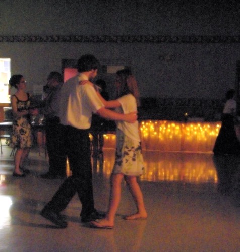 Izzy and a dance partner