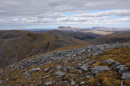 Ben Hope from Meallan Liath Coire Mhic Dhughaill