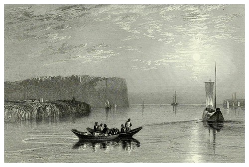 020- Escena en el Loira -Liber fluviorum, or, River scenery of France-1857- J. M. W. Turner
