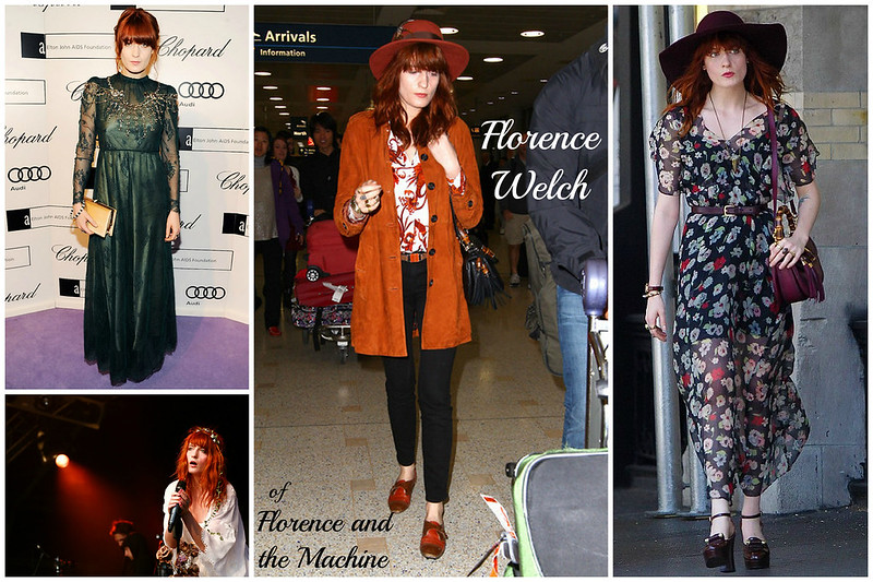 Florence Welch collage