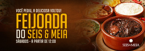 Banner Feijoada - Seis & Meia by chambe.com.br