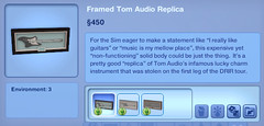 Framed Tom Audio Replica