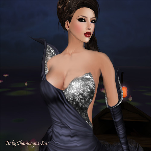 : PM :: Falbala Gown in Midnight Blue - for ASHRAYA PROJECT by Babychampagne